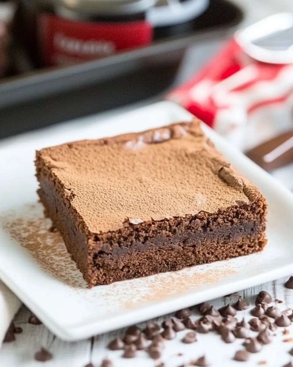 Tasty Fudgy Kahlua Brownies shot