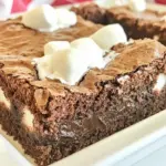 Homemade Fudgy Marshmallow Brownies photo