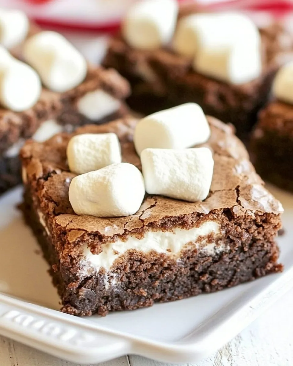 Classic Fudgy Marshmallow Brownies image
