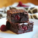 Easy Fudgy Raspberry Brownies photo