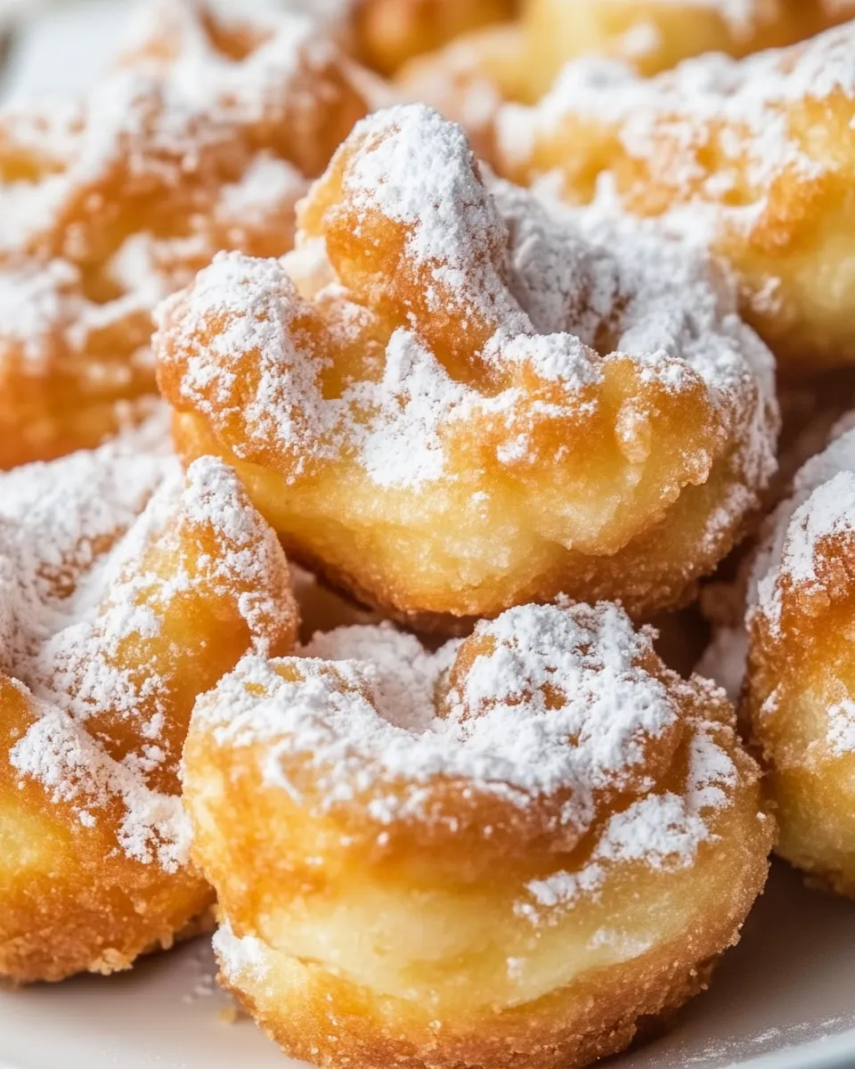 Easy Funnel Cake Bites recipe photo