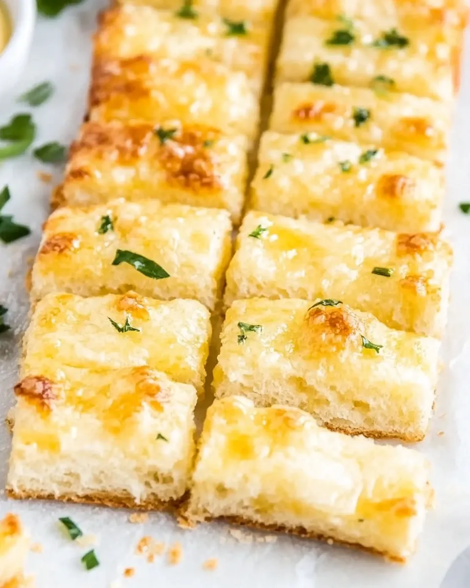 Homemade Garlic Breadsticks photo