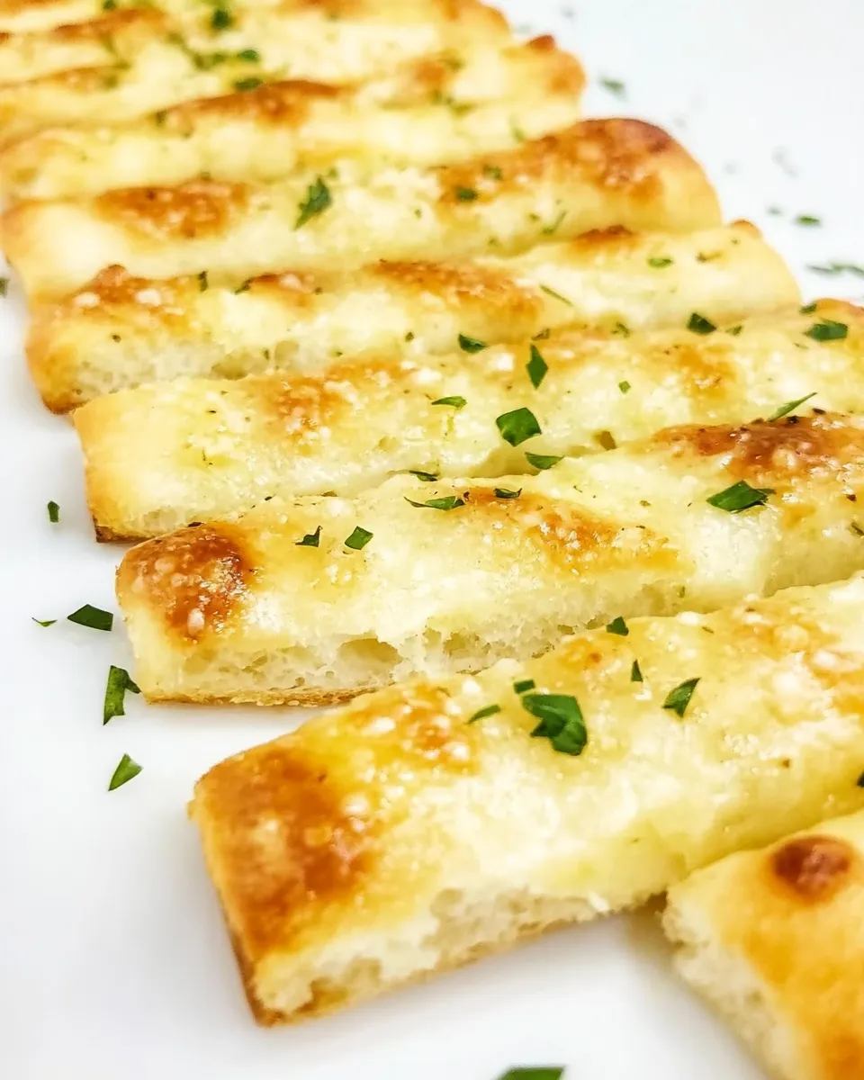 Classic Garlic Breadsticks image