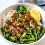 Easy Garlic Butter Chicken & Broccoli (20 Minutes!) photo