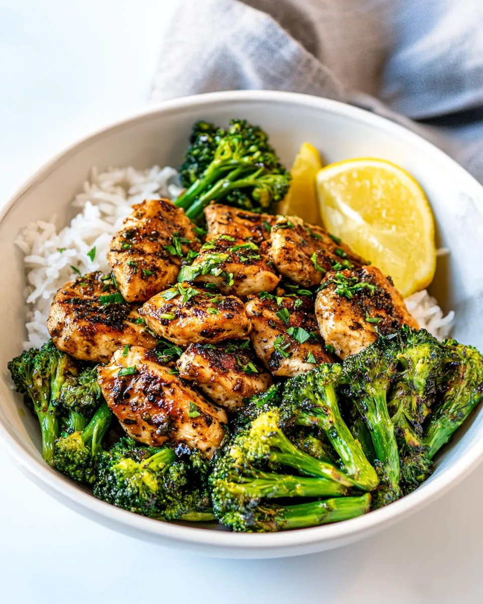 Easy Garlic Butter Chicken & Broccoli (20 Minutes!) photo