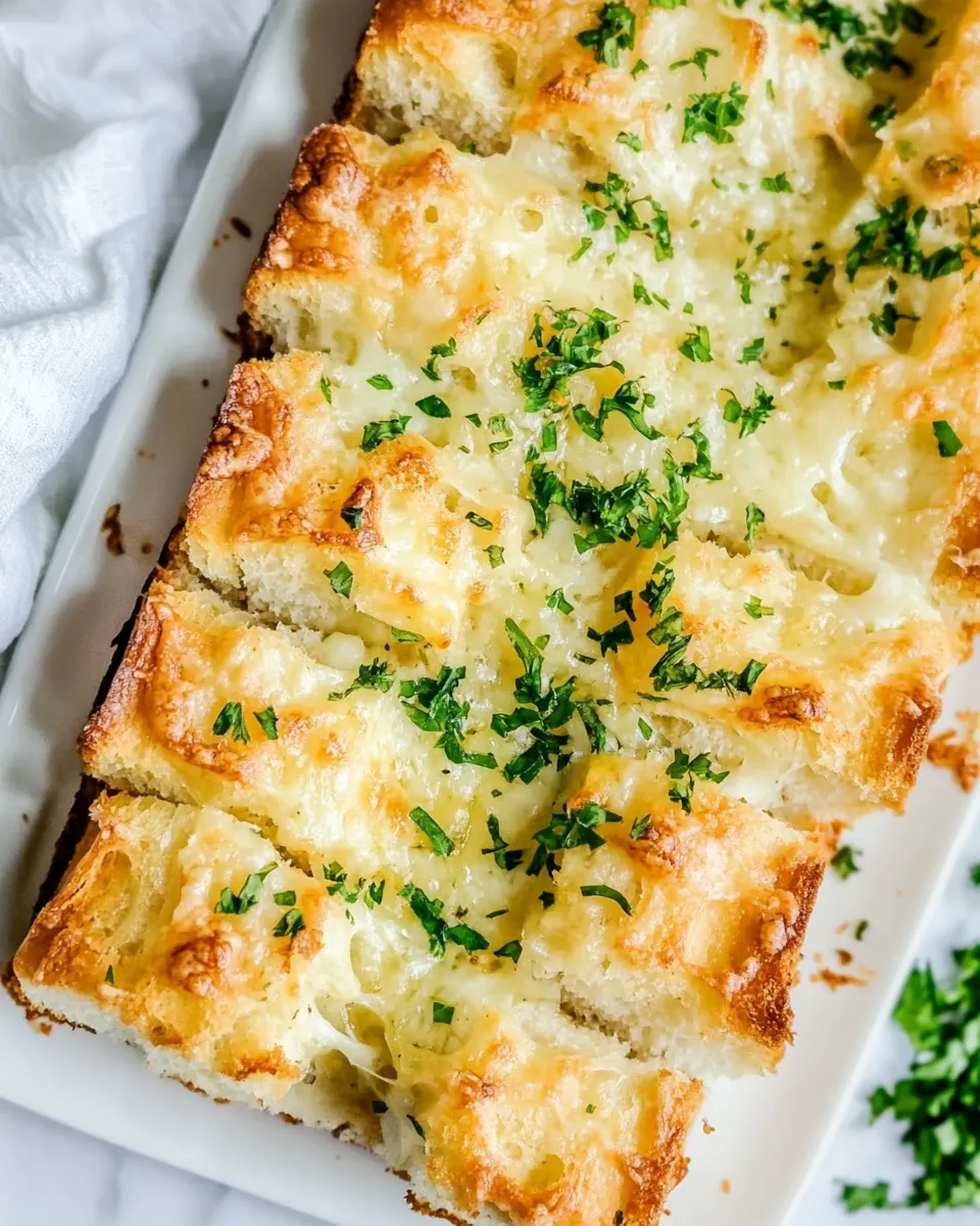 Easy Garlic Cheese Bread recipe photo