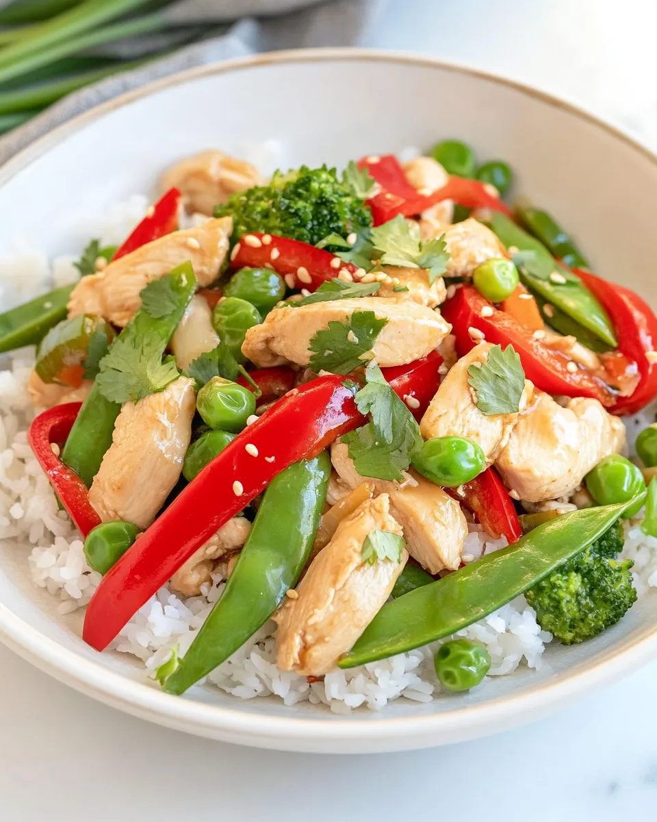 Classic Garlic Chicken Stir Fry image