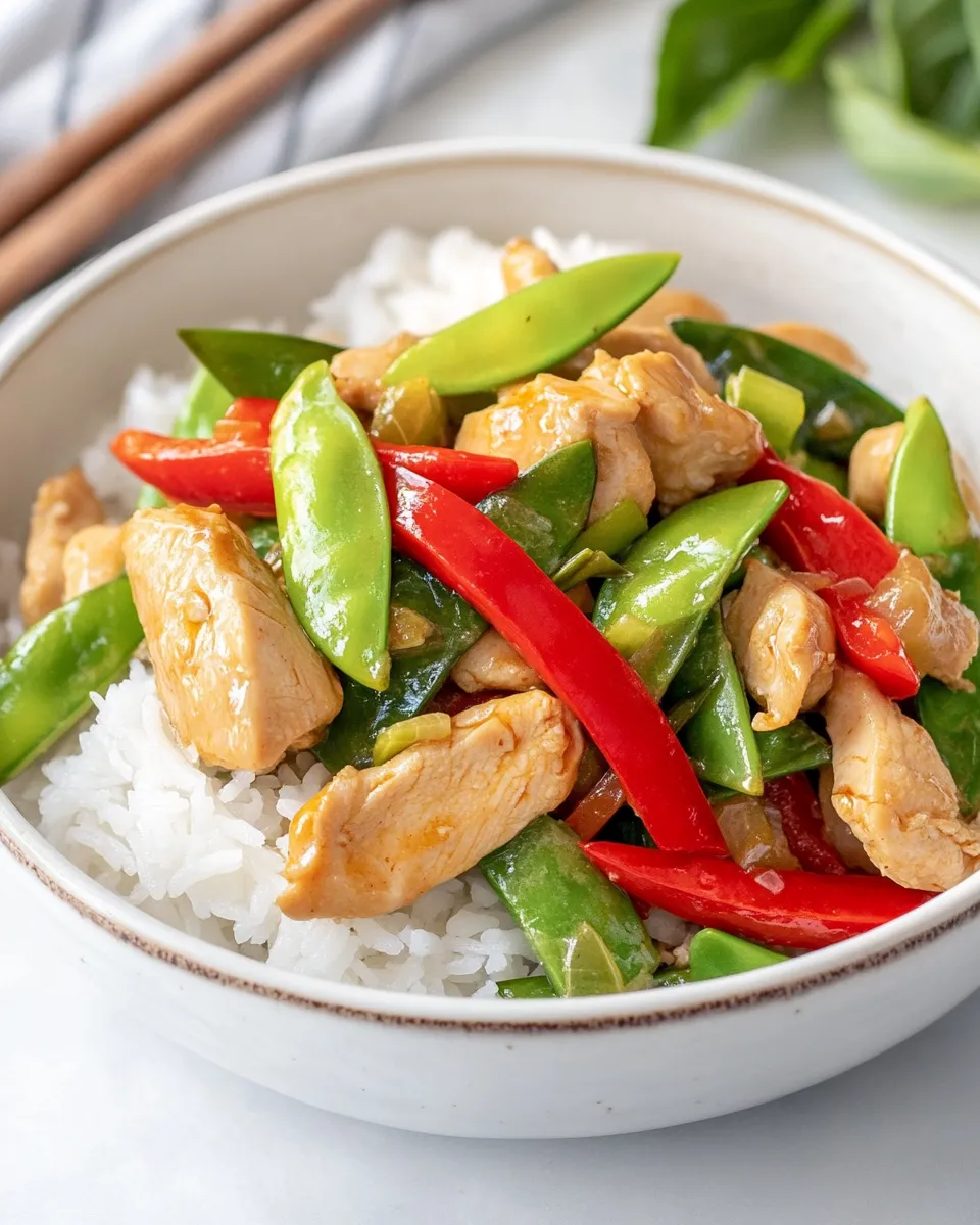 Easy Garlic Chicken Stir Fry recipe photo