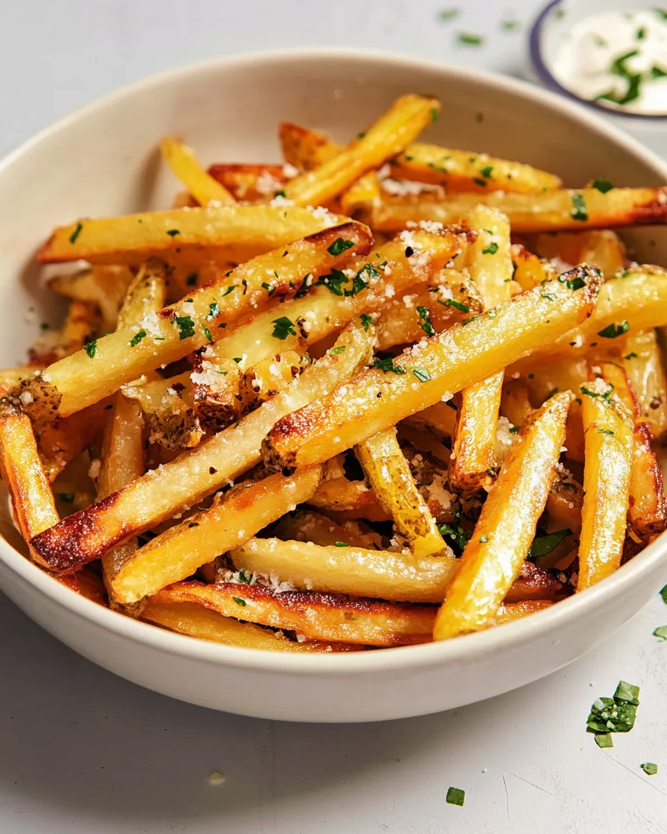 Easy Garlic Fries recipe photo