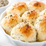 Homemade Garlic Herb Dinner Rolls photo