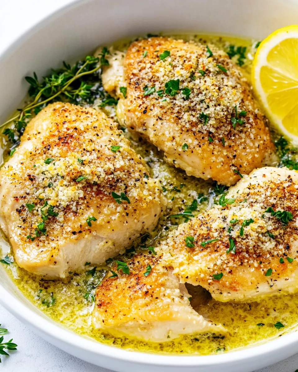 Savory Garlic Knot Chicken shot