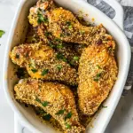 Homemade Garlic Parmesan Chicken Wings Recipe photo