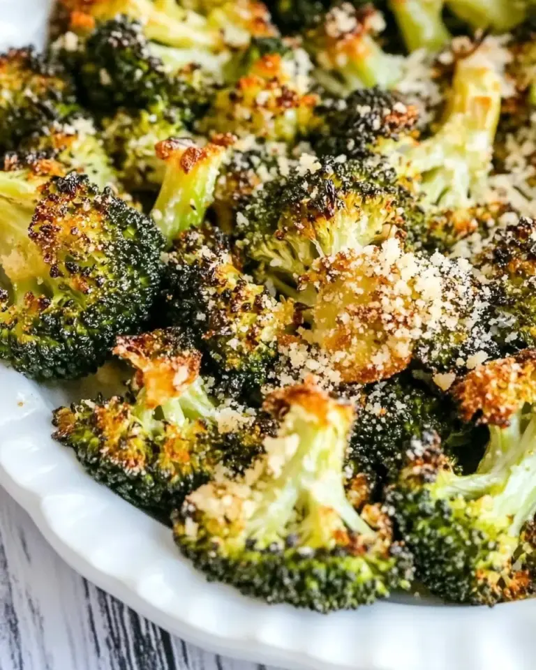 Easy Garlic Parmesan Roasted Broccoli photo