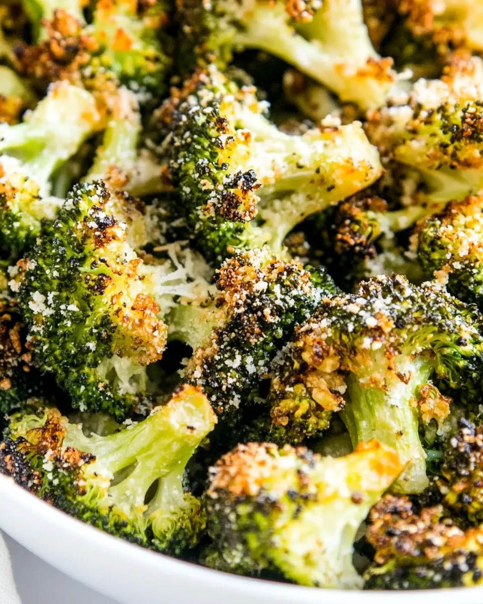 Best Garlic Parmesan Roasted Broccoli dish photo