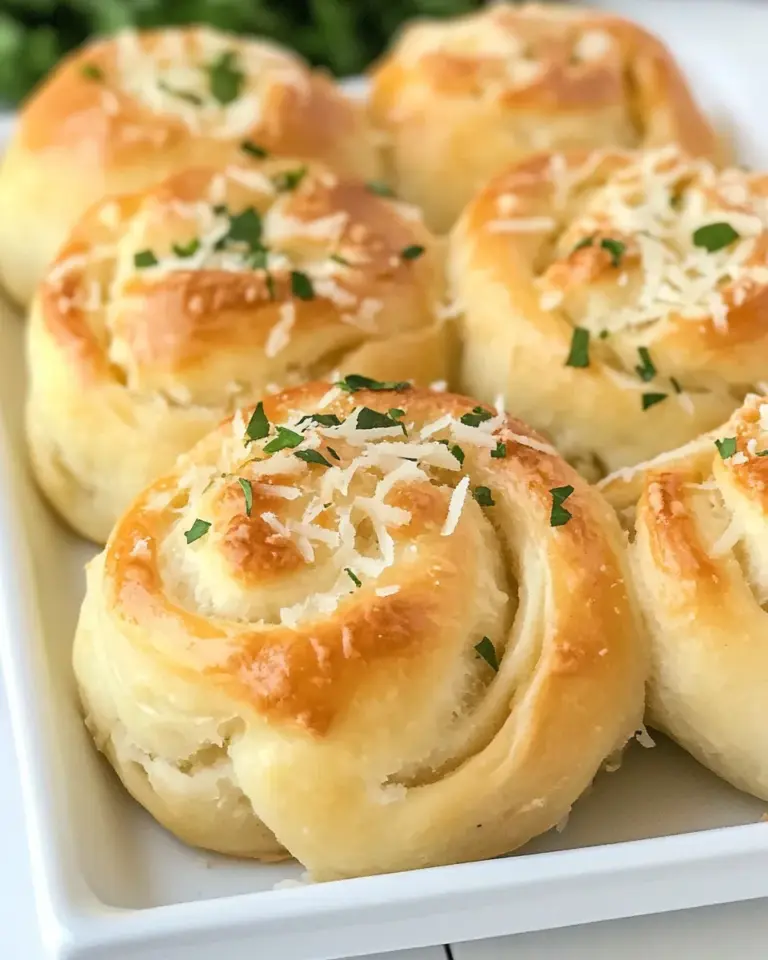 Homemade Garlic Parmesan Rolls photo