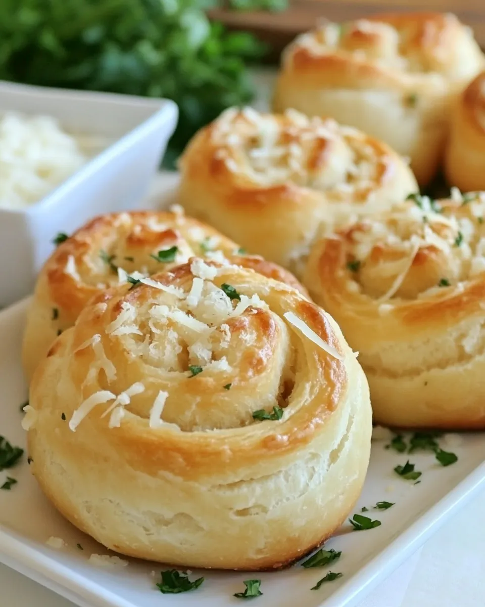 Classic Garlic Parmesan Rolls image