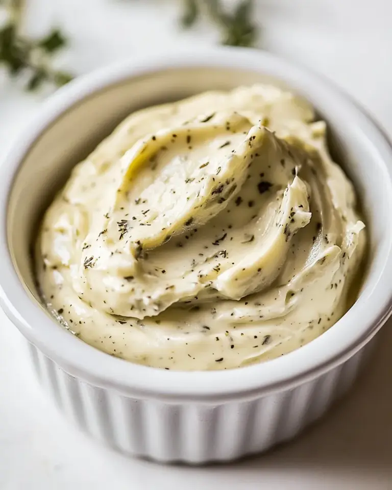 Homemade Garlic and Herb Spreadable Butter photo