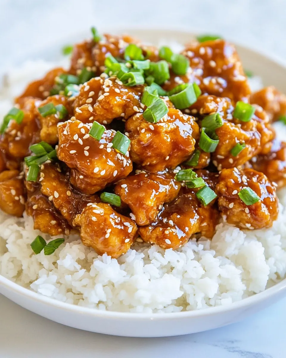 Homemade General Tsos Chicken photo