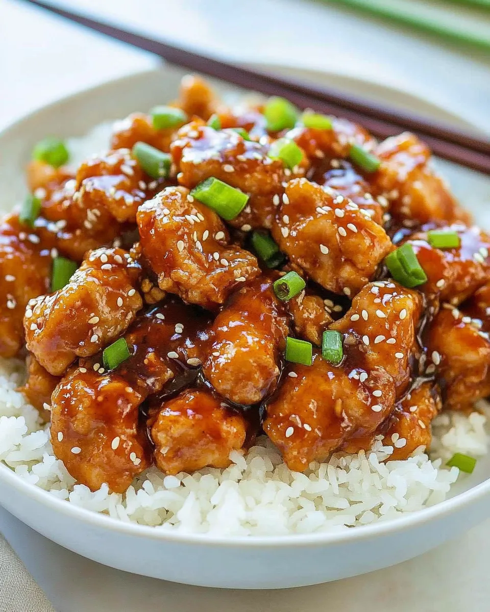 Easy General Tsos Chicken recipe photo