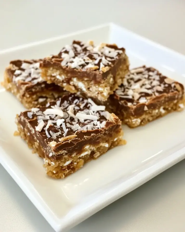 Homemade German Chocolate Bars photo