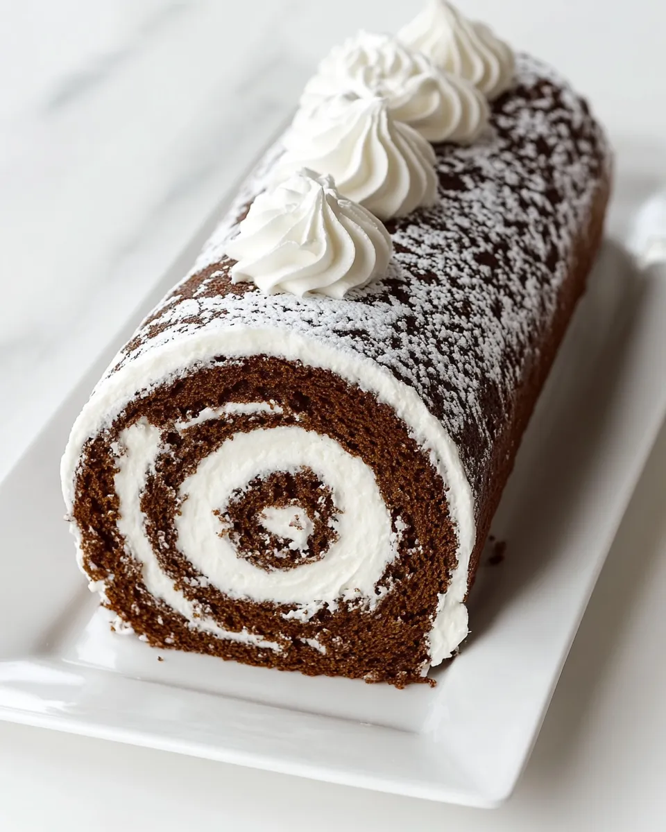 Homemade Giant Swiss Cake Roll photo