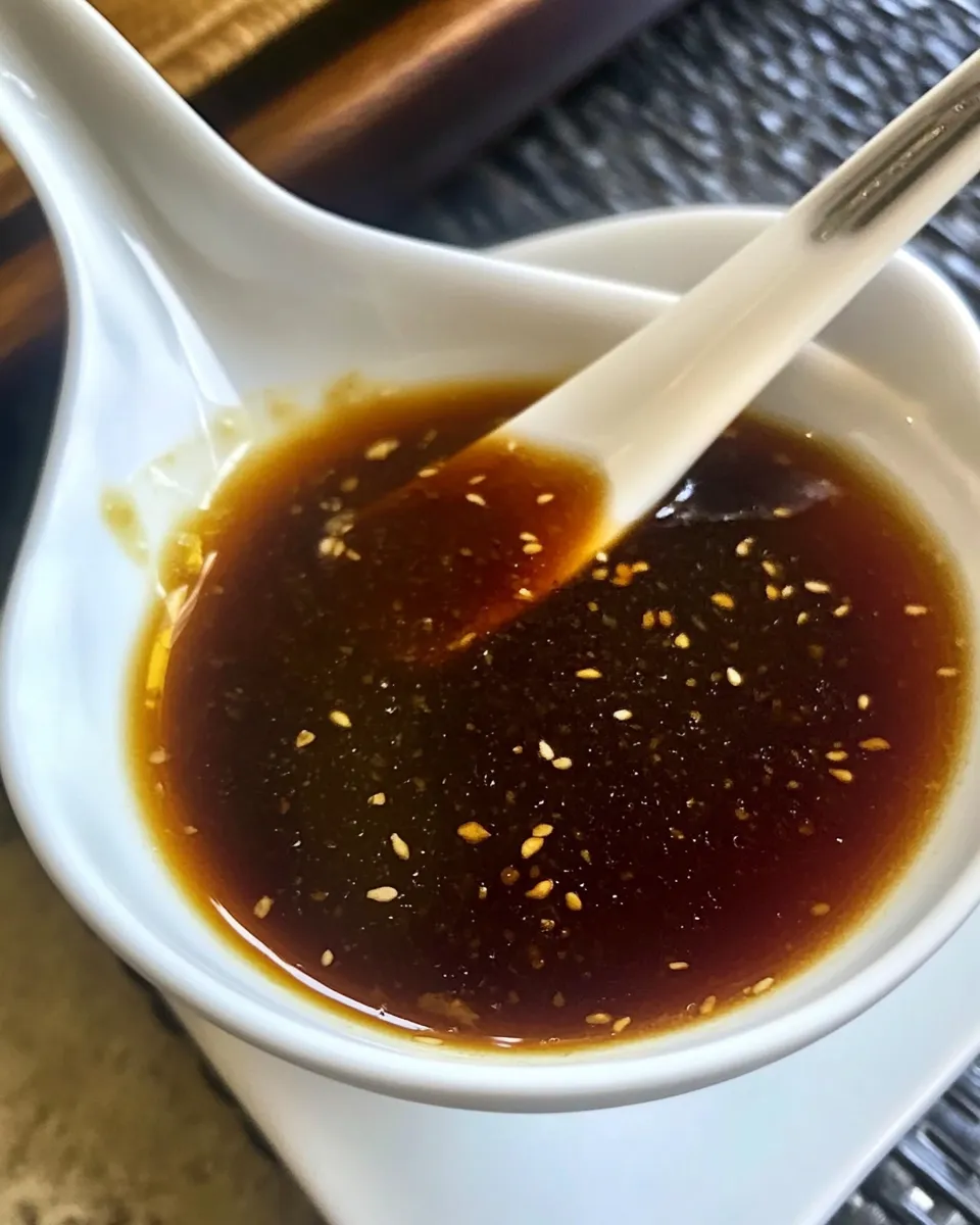 Easy Ginger Sauce (Japanese Steakhouse) food shot
