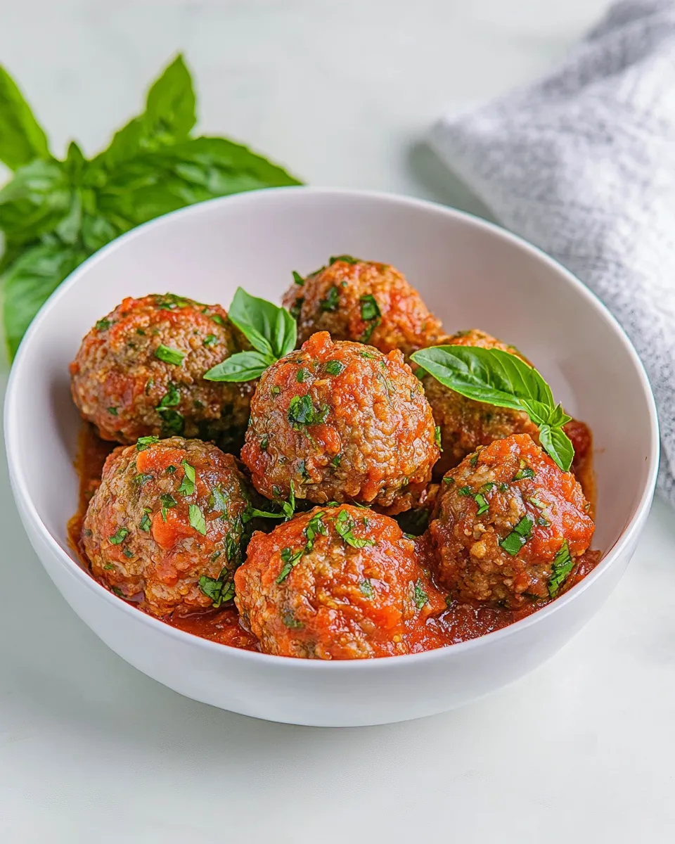 Easy Gluten-Free Meatballs recipe photo