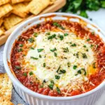 Homemade Goat Cheese Marinara Dip photo