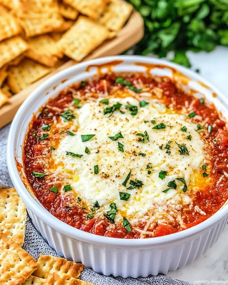 Homemade Goat Cheese Marinara Dip photo