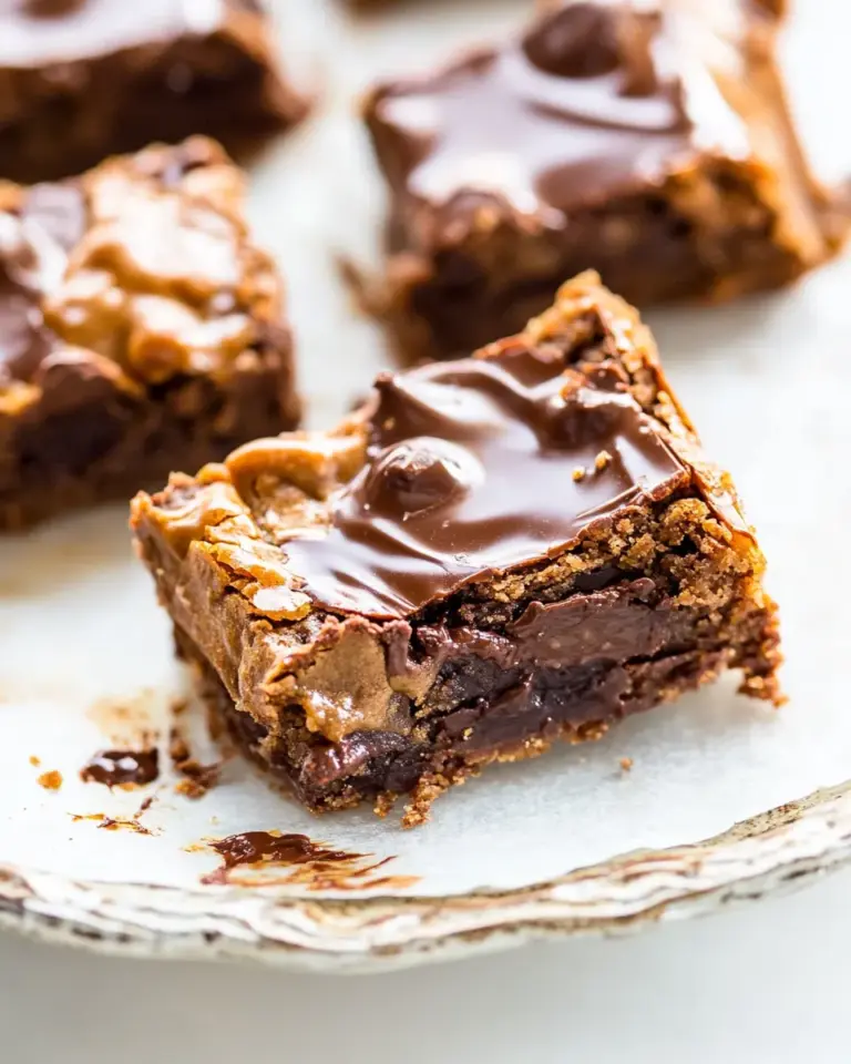 Homemade Gooey Chocolate Chunk Cookie Butter Bars photo