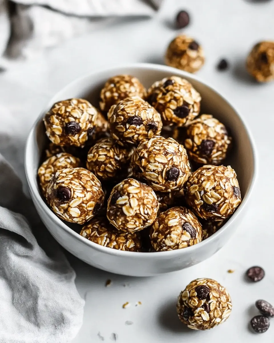 Delicious Granola Bites shot