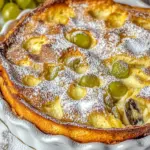 Homemade Grape Clafoutis recipe photo