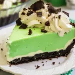 Homemade Grasshopper Pie photo