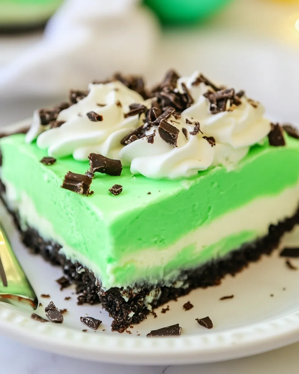 Classic Grasshopper Pie image