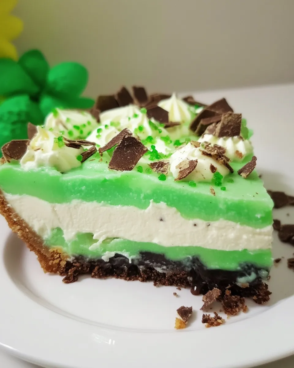 Easy Grasshopper Pie recipe photo