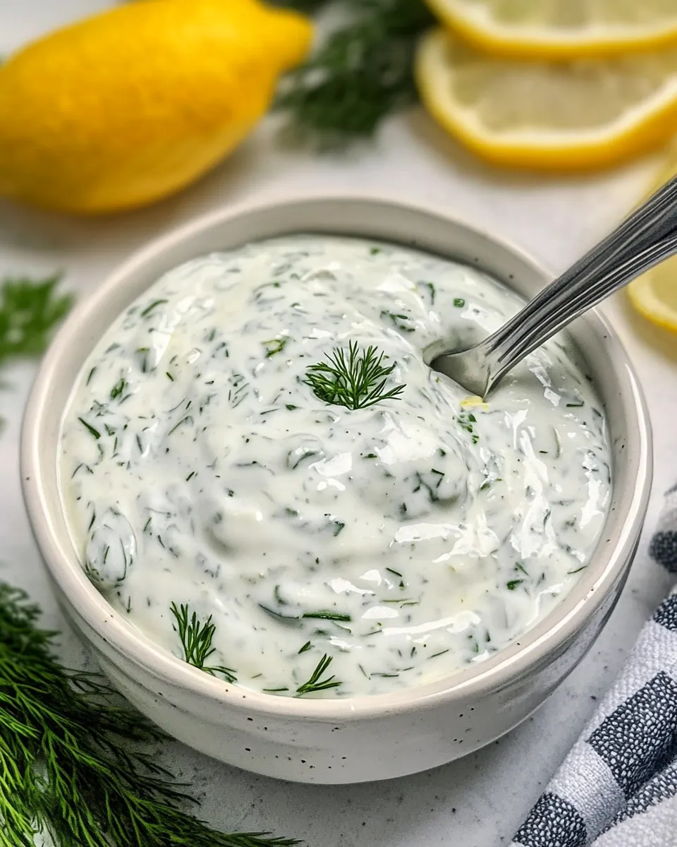 Delicious Greek Yogurt Dressing dish photo