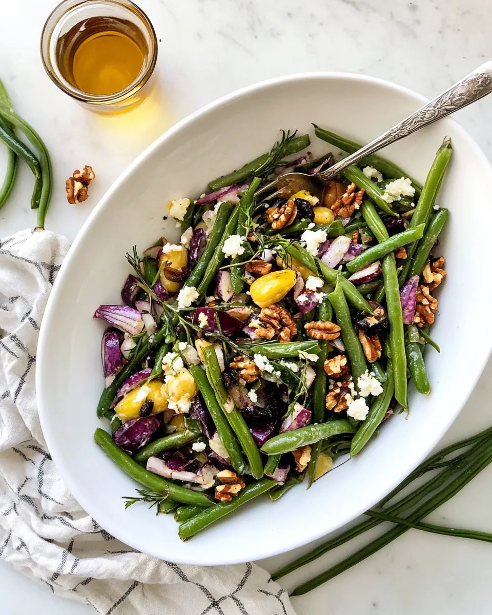 Easy Green Bean Salad recipe photo