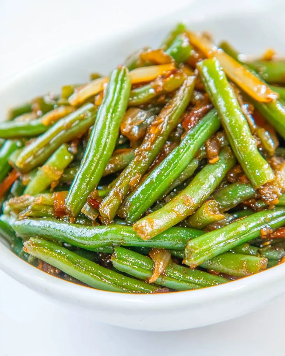 Classic Green Bean Stir-Fry dish photo