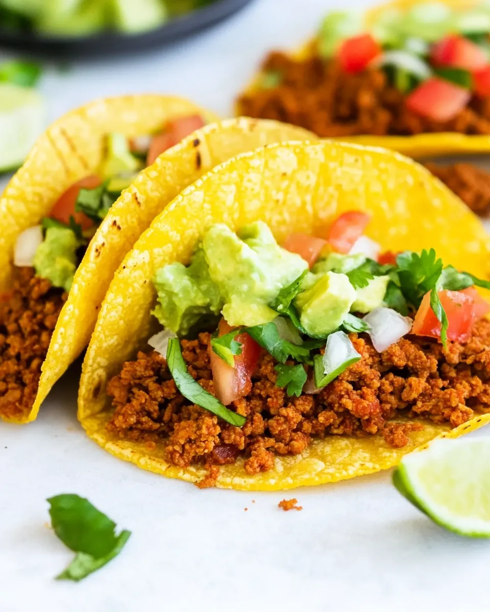 Homemade Ground Turkey Tacos photo
