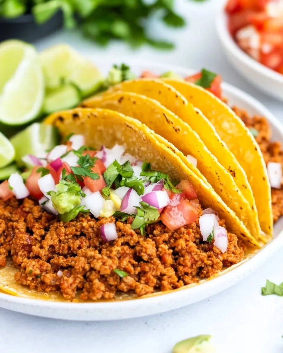 Classic Ground Turkey Tacos image