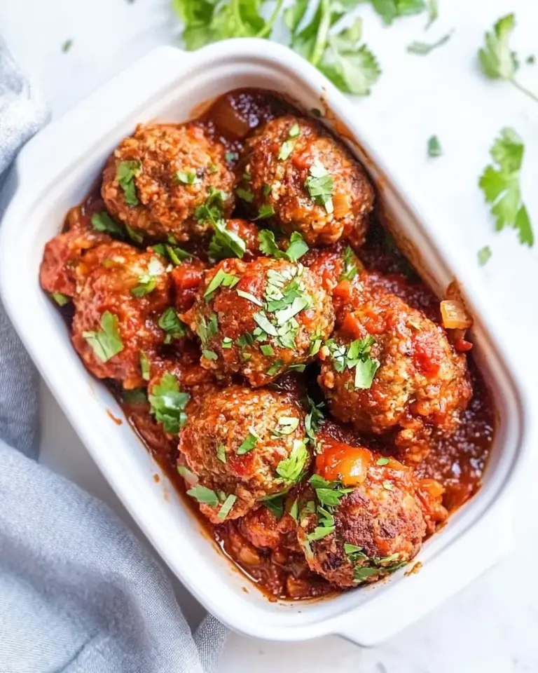 Homemade Harissa Chicken Meatballs photo