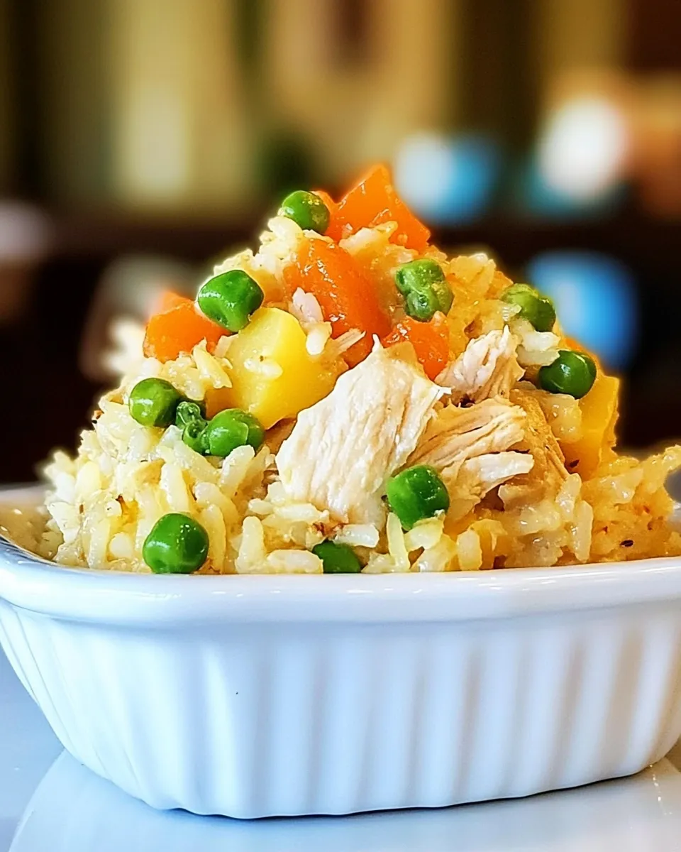 Homemade Hawaiian Chicken and Rice Casserole photo