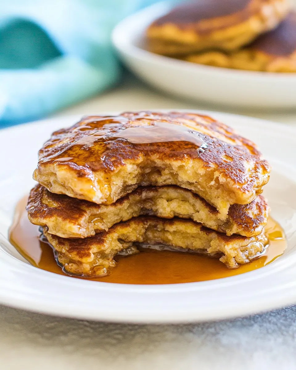 Homemade Healthy 2 Ingredient Pancakes (Paleo, Gluten & Dairy-Free, No Sugar added) photo