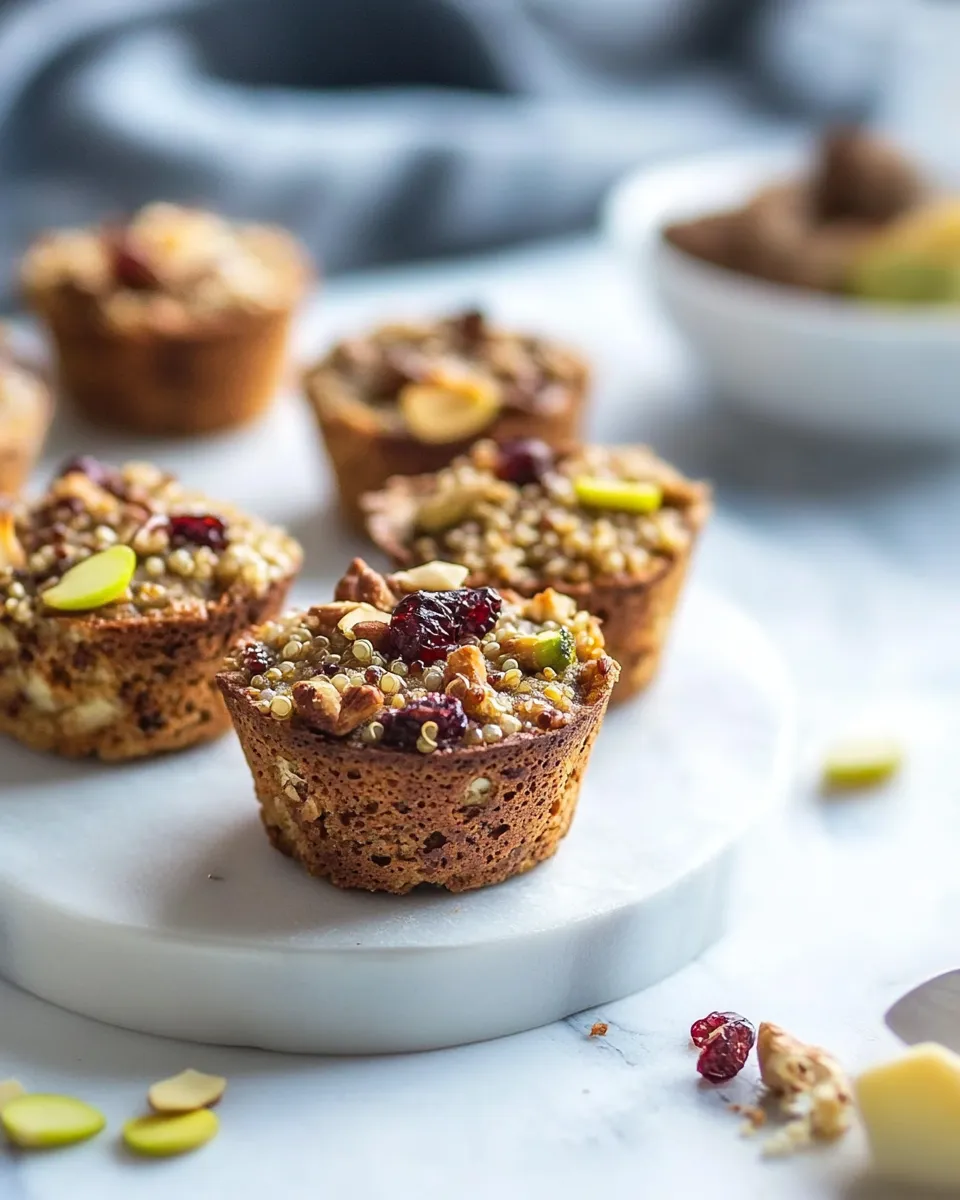 Homemade Healthy Gluten-Free Quinoa Muffins photo