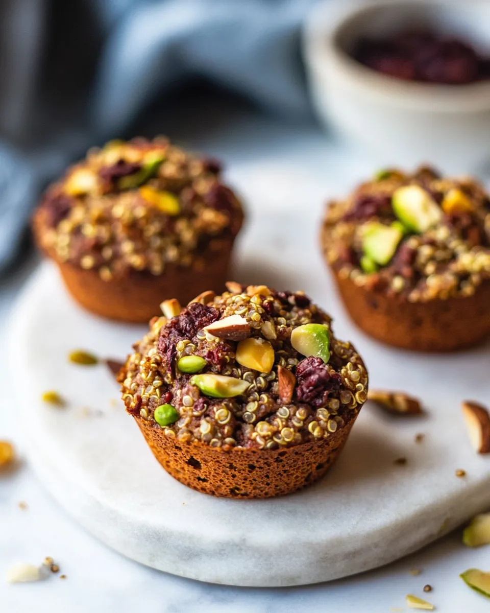 Delicious Healthy Gluten-Free Quinoa Muffins image