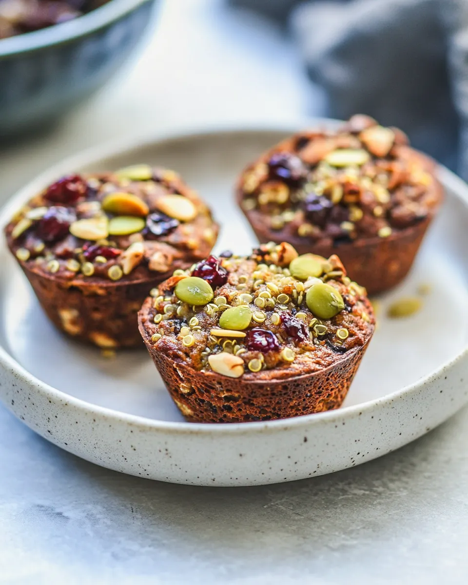 Easy Healthy Gluten-Free Quinoa Muffins recipe photo