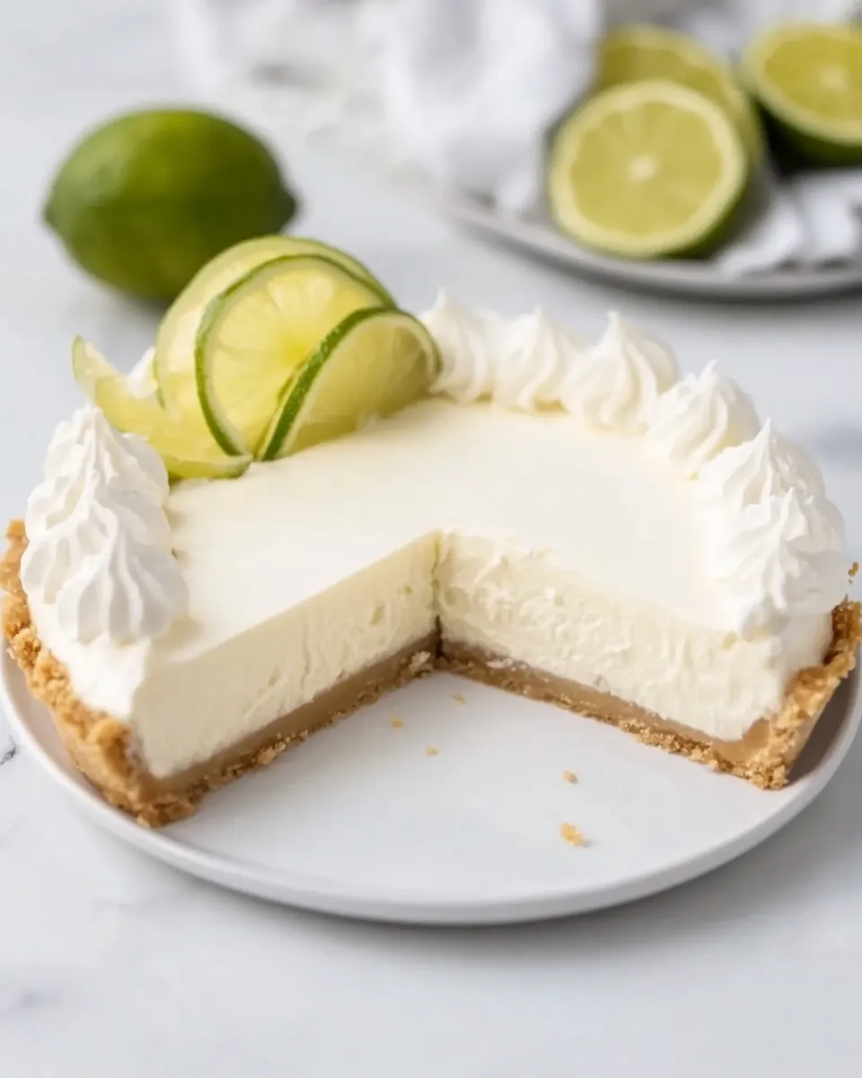 Classic Healthy Key Lime Pie image