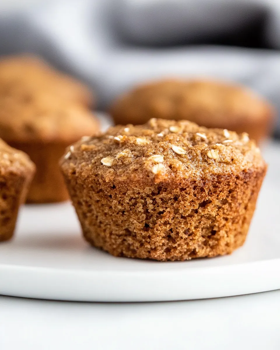 Easy Healthy Oat Bran Muffins recipe photo