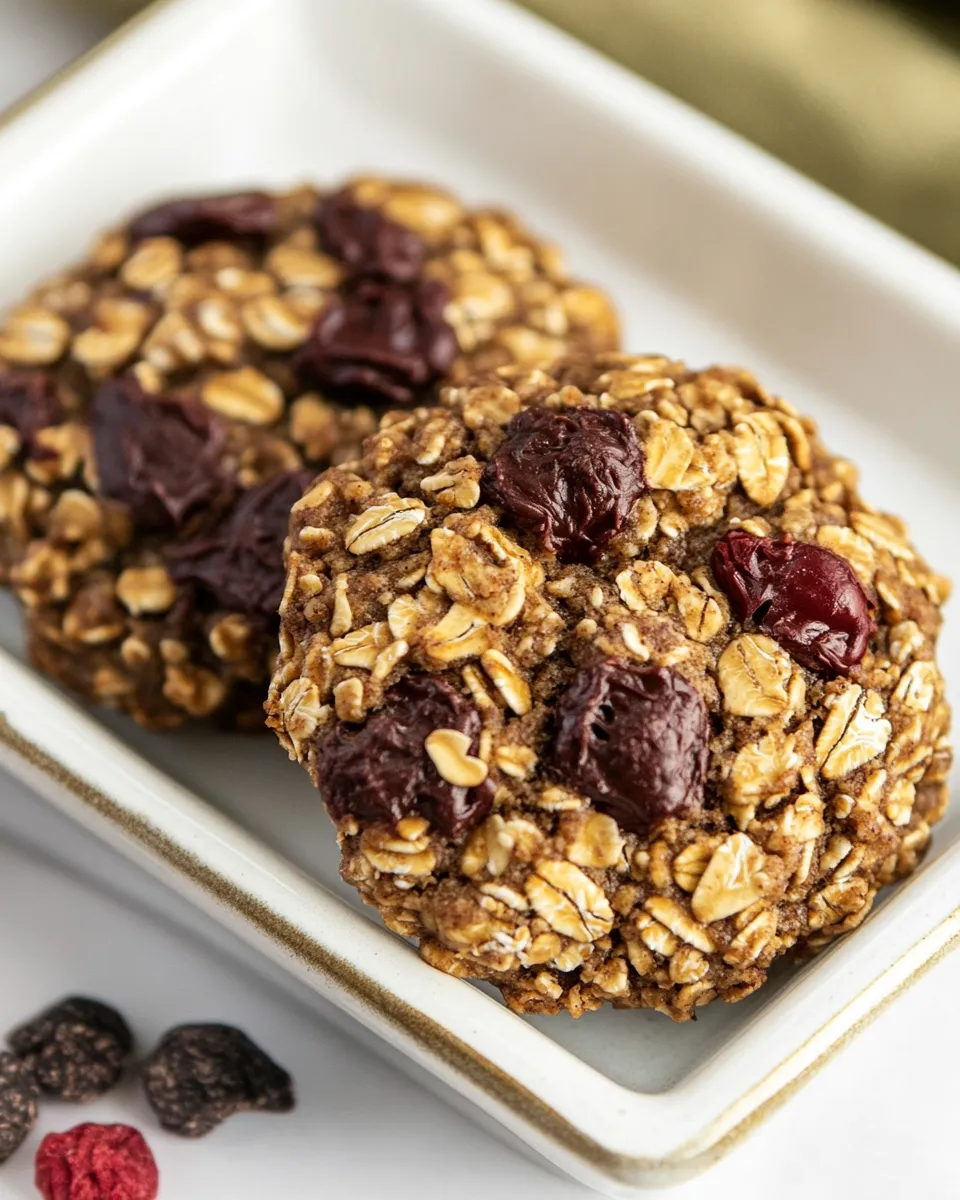 Homemade Healthy Oatmeal Breakfast Cookies photo