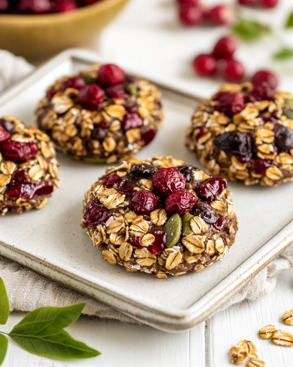 Delicious Healthy Oatmeal Breakfast Cookies recipe photo